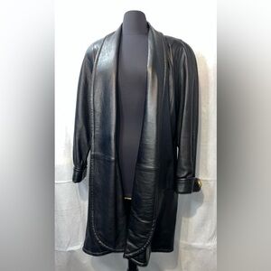 Avanti Black Leather Jacket